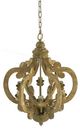 A & B Home Natural 6-Lights Chandelier-2