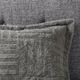 Olliix by Madison Park Arctic Grey Full/Queen Fur Down Alternative Comforter Mini Set-1