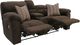 Affordable Furniture 1400 Chevron Mink Manual Reclining Loveseat-2