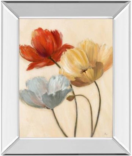 Classy Living Nan Poppy Palette Il 22" Wall Art-0