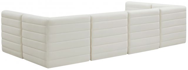 Meridian Furniture Quincy 6-Piece Cream Armless Modular Sectional-2