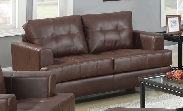 Coaster® Samuel 3-Piece Brown Living Room Set-1