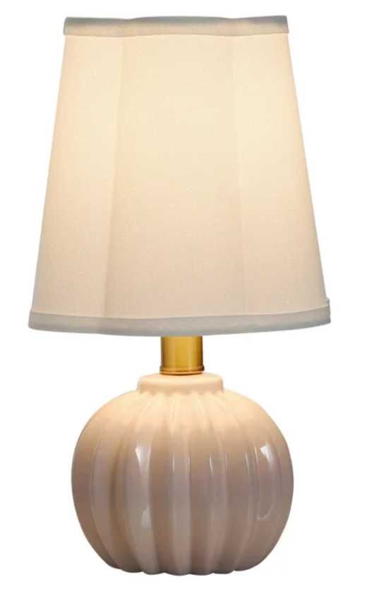 Stylecraft Ophelia Pink Peony Table Lamp-1
