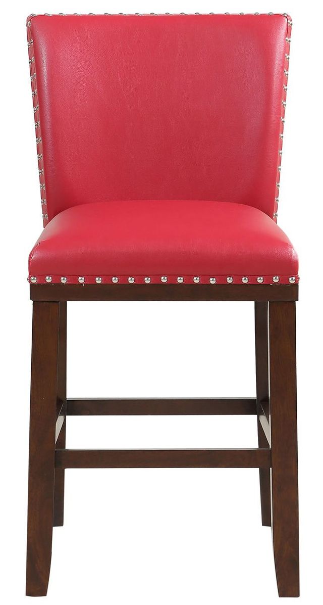 Steve Silver Co. Tiffany Red Counter Chair-1