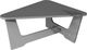 Unwasted® Gather Gray Plastic Outdoor Accent Table-0