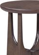 Basset Mirror Dunnigan Matte Brown End Table-4