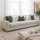 Furniture of America® Romsey Light Gray Sofa-1
