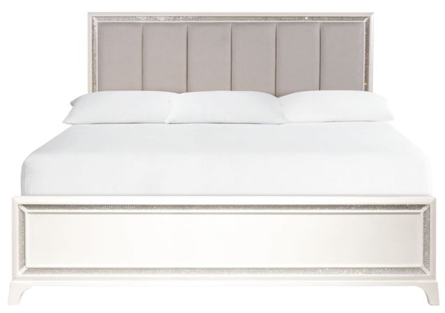 Steve Silver Co. Cassie Pearl Queen Panel Bed-0
