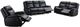 Mazin Furniture Paxton Black Upholstered Rocker Recliner-3