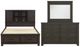 Liberty Furniture Thornwood Hills 3-Piece Rock Beaten Brown Queen Bookcase Bedroom Set-0