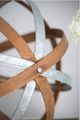 A & B Home Brown/Gray 8" Decorative Ball-4