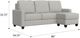 Emerald Home Dawson Gray Chofa with Drop Down Table-2