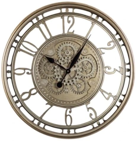 Signature Design by Ashley® Gilover Champagne Wall Clock-0