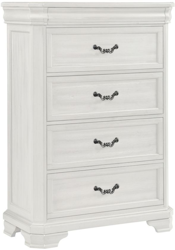 New Classic® Home Furnishings Lyndhurst Vintage White Chest-0