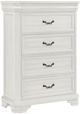 New Classic® Home Furnishings Lyndhurst Vintage White Chest-0