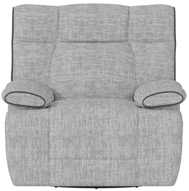 Emerald Home Grayson Gray Manual Swivel Glider Recliner-3