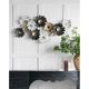 A & B Home Black/Gold/White Wall Decor-5