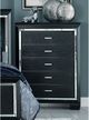 Mazin Furniture Allura Black Chest-3