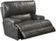 Catnapper® Wembley Steel Leather Power Lay Flat Recliner with Power Adjustable Headrest-1