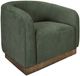 International Furniture Direct Suomi Olive Green Armchair-0