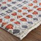 Feizy Harmon Gray/Rust 7' x 9' Rug-2