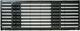 GE® Zoneline 41.75" Dark Brown Architectural Rear Grille-1