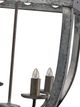 A & B Home Malin Gray Iron Vintage 4-Light Chandelier-2