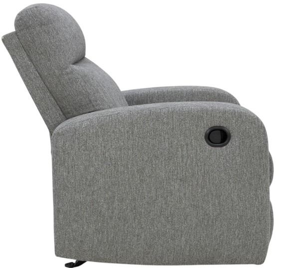 Signature Design by Ashley® Gauntlet Sterling Manual Rocker Recliner-3