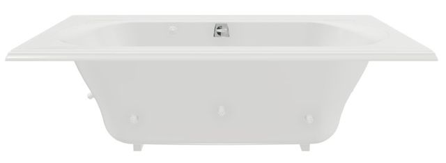 KOHLER® Memoirs® White 72" x 42" Whirlpool, Drop-In Bath-1