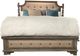 Vintage Furniture Charleston Queen Padded Bed-0