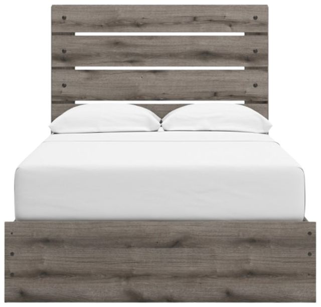 Signature Design by Ashley® Graystorm Brown/Gray 4-Drawer Twin Panel Storage Bed-1