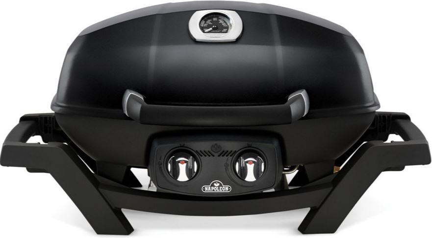 Napoleon TravelQ™ PRO 2-Burner Black Tabletop Natural Gas Grill ...