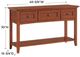 Whittier Wood® Furniture McKenzie Glazed Antique Cherry Sofa Table-2