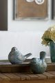 A & B Home Regis Blue Sitting Bird Ceramic Accent-4