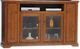 American Heartland Manufacturing Oak 68" Arched Base Deluxe TV Stand-0