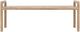 Modus Furniture Dorsey Granola Bench-2