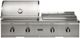 Coyote® 2-Burner 50" Built-In Liquid Propane Stainless Steel Combo Grill-4