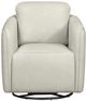 Parker House® Dante Renaissance Ivory Swivel Glider Accent Chair-1
