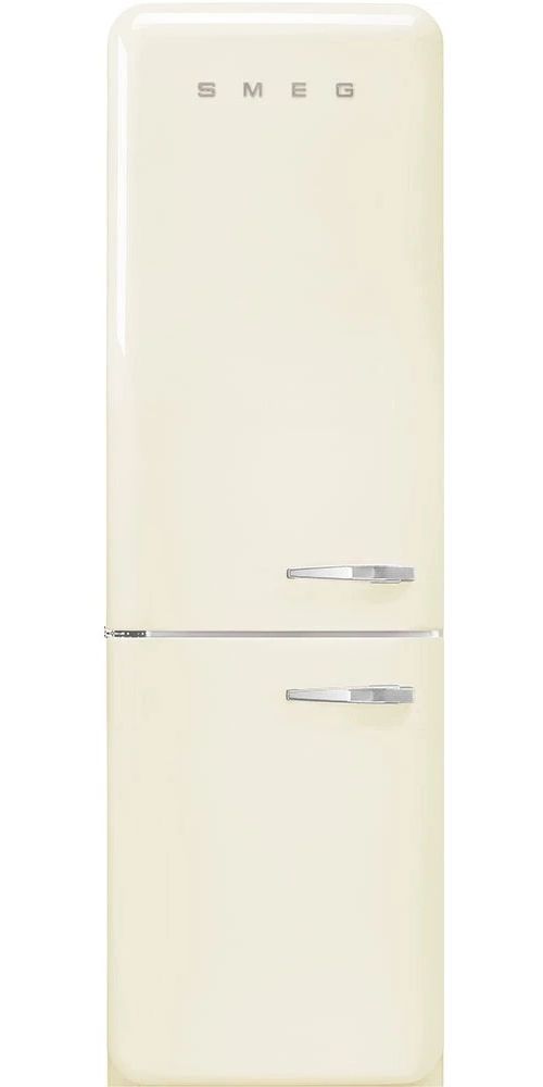 Smeg 50's Retro Style Aesthetic 11.7 Cu. Ft. Cream Bottom Freezer Refrigerator-0