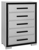 Global Furniture USA Amelia Black/Gray Chest-0