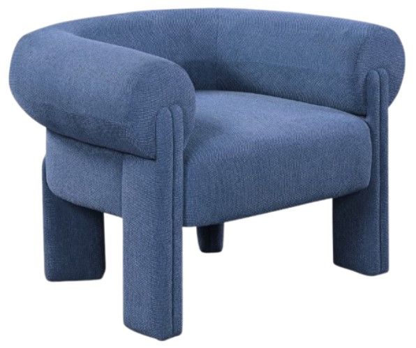 Meridian Furniture Stefano Navy Accent Chair-0