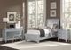 Vaughan-Bassett Bonanza Gray Twin Sleigh Storage Bed-2