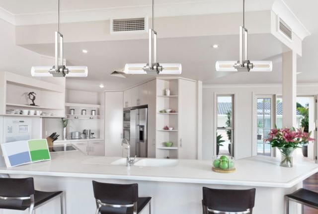 Cal® Lighting & Accessories Redmond Chrome Mini Pendant-3