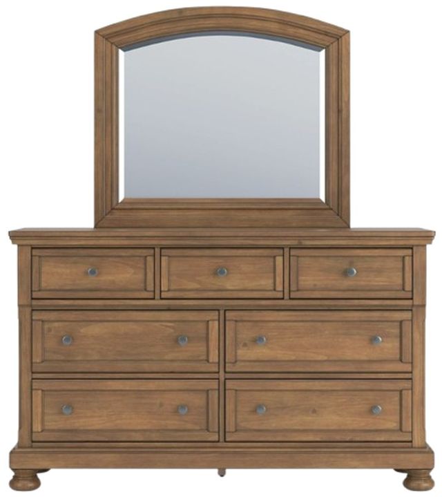 Signature Design by Ashley® Vandenmore Medium Brown Dresser and Mirror-1