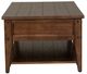 Liberty Furniture Lake House Rustic Brown Oak Cocktail Table-3