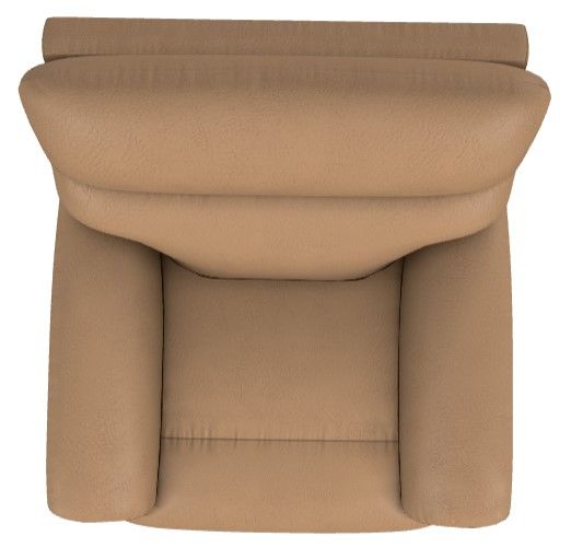 La-Z-Boy® Trouper Fawn Power Rocking Recliner with Headrest and Lumbar-4