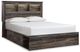 Signature Design by Ashley® Drystan 6-Piece Brown Queen Bookcase Bedroom Set-1