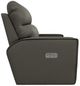 La-Z-Boy® Maddox Dove Gray Power Reclining Chair and a Half with Headrest-3