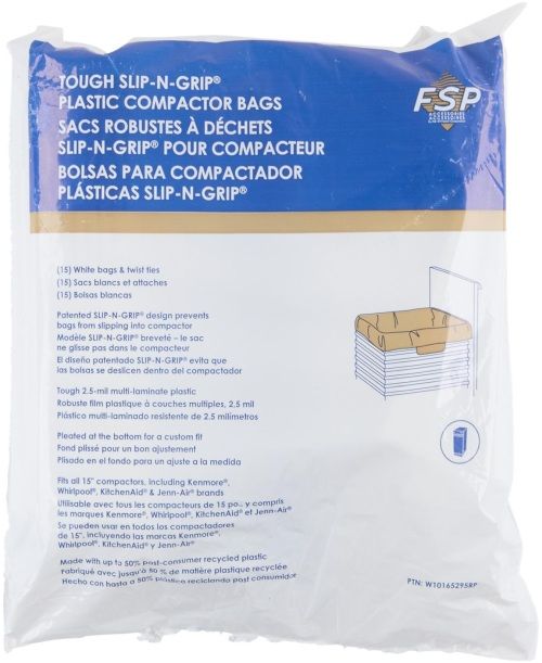 Whirlpool® 15" Trash Compactor Bags-1