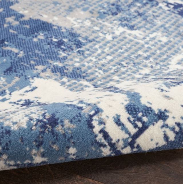 Nourison Home™ Grafix Navy Blue 5'x7' Area Rug-3